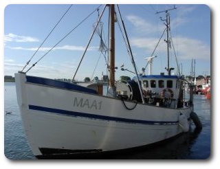 Ein Foto vom Fischkutter Ada Maa 1